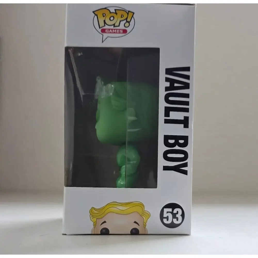 Funko Pop! Vinyl: Fallout - Vault Boy - (Glow , Green) Exclusive - Picture 4 of 5